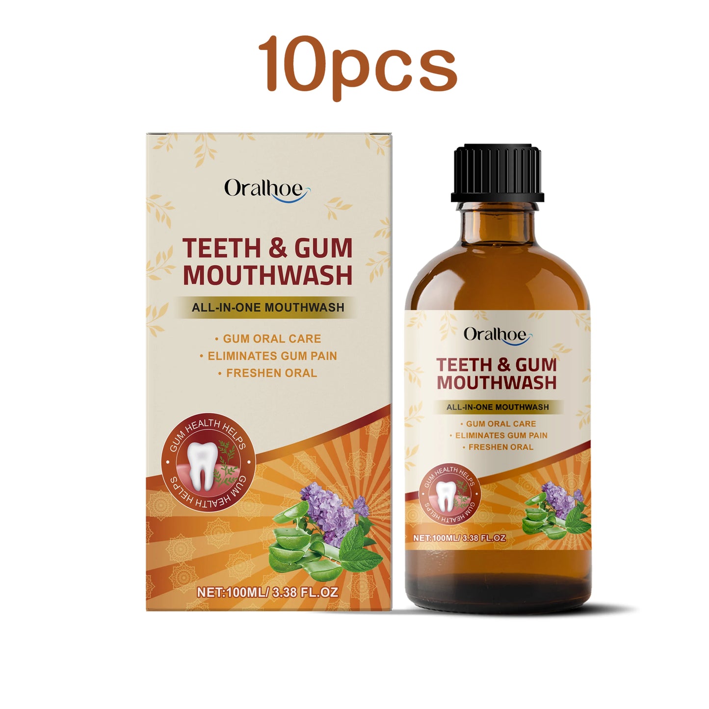 Oralhoe 100ml Herbal Mouthwash – Refreshing & Cleansing