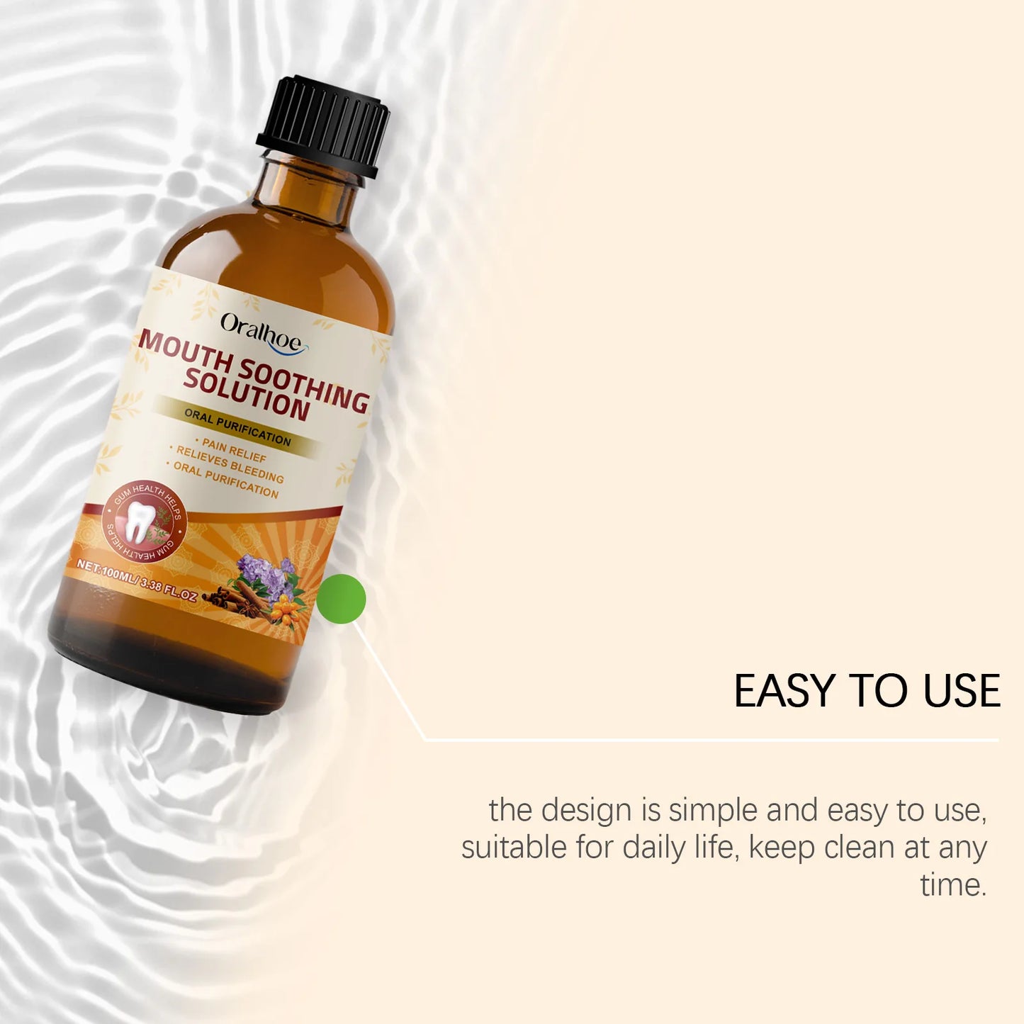 Oralhoe 100ml Herbal Mouthwash – Refreshing & Cleansing