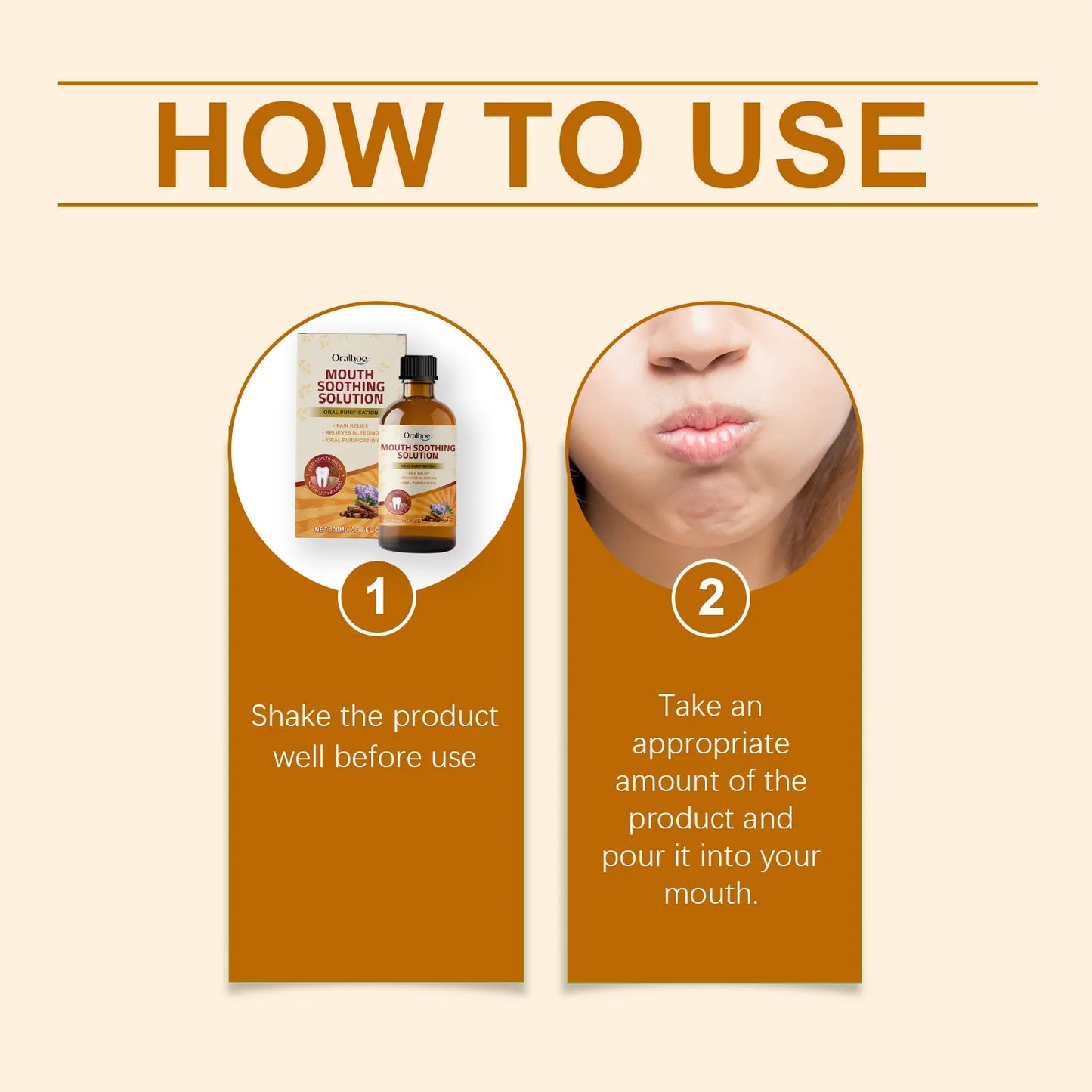 Oralhoe 100ml Herbal Mouthwash – Refreshing & Cleansing