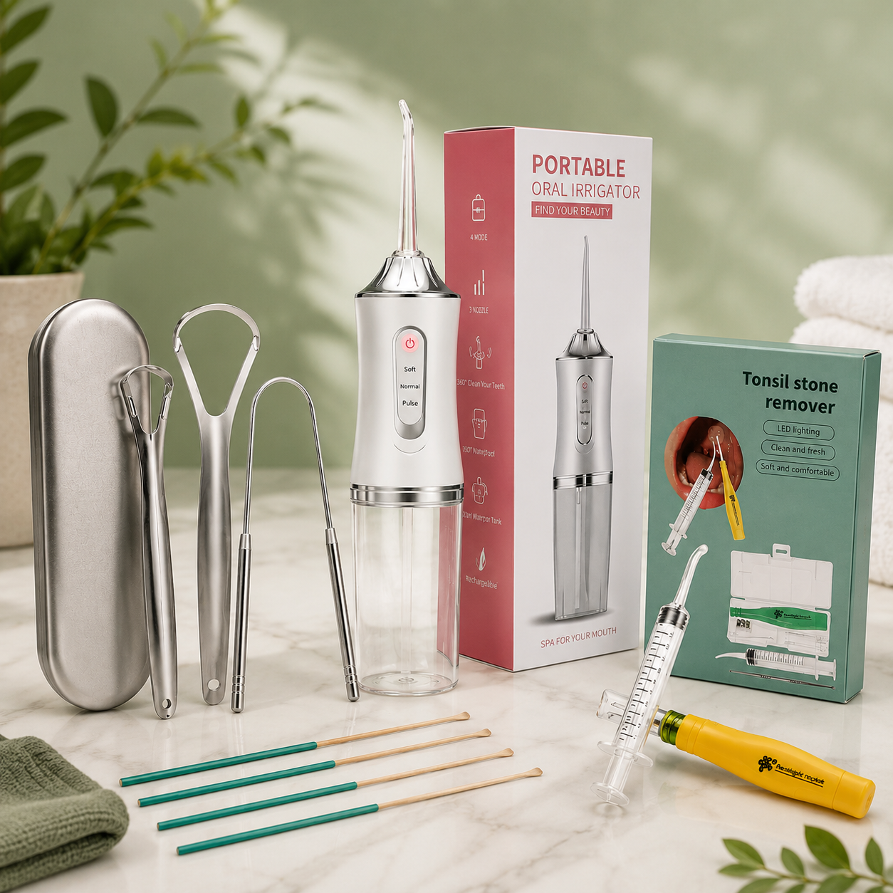 Complete Tonsil Stone Care Kit