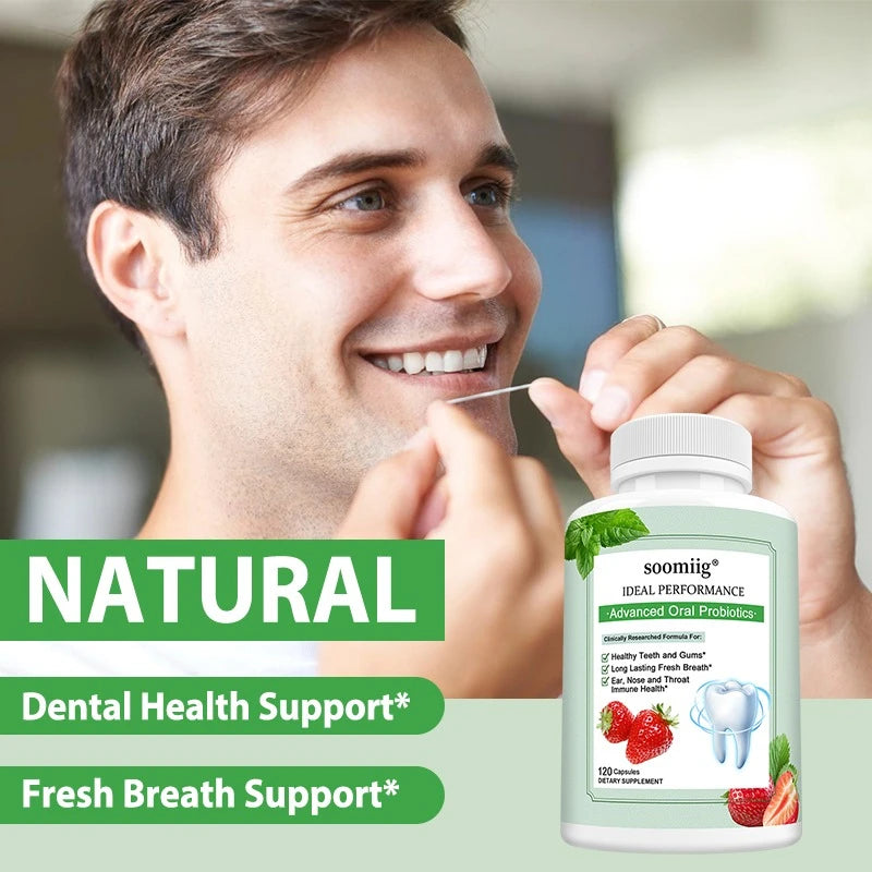 Teeth & Gums Health – Advanced 3.5 Billion CFU Oral Probiotics