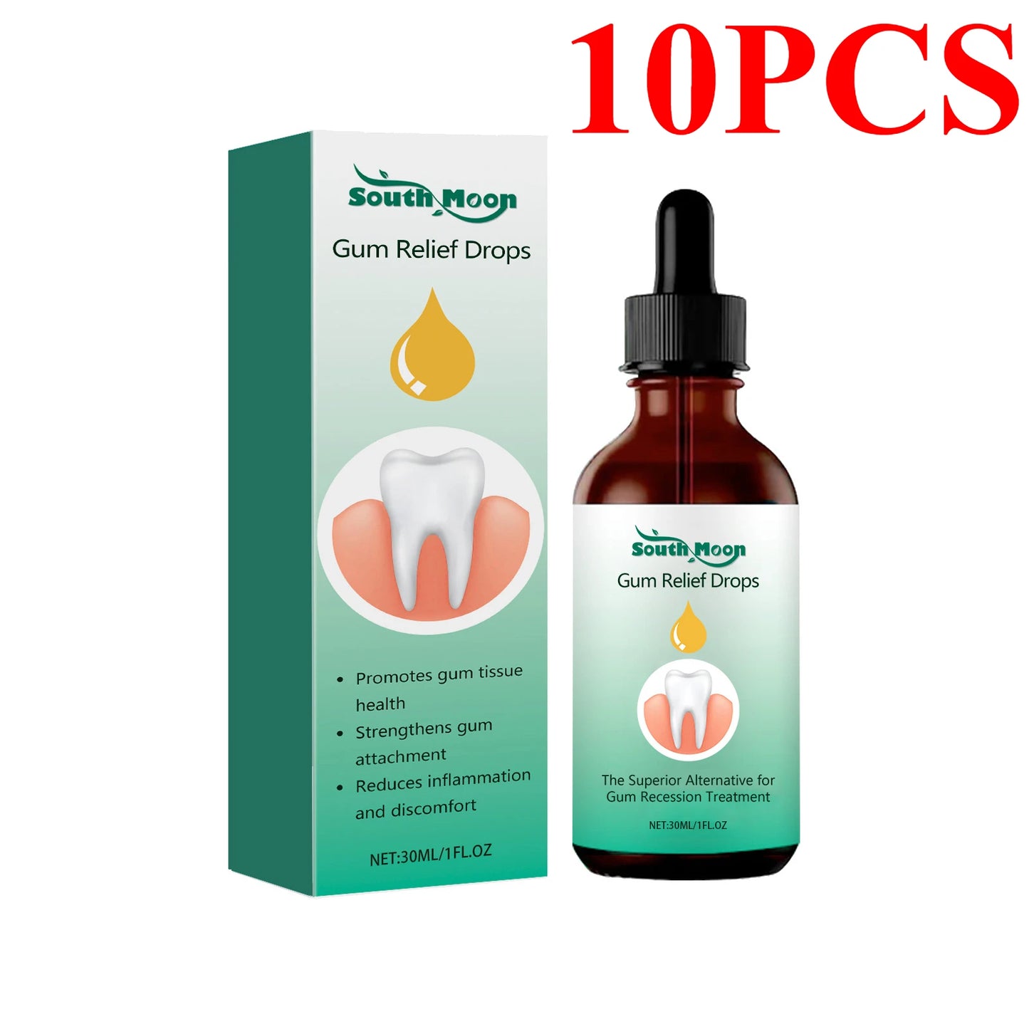 Gum Repair Drops – Relief for Swollen & Receding Gums