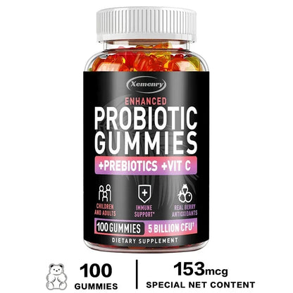 Probiotic for Adults & Children – 5 Billion CFU with Berry Antioxidants & Vitamins