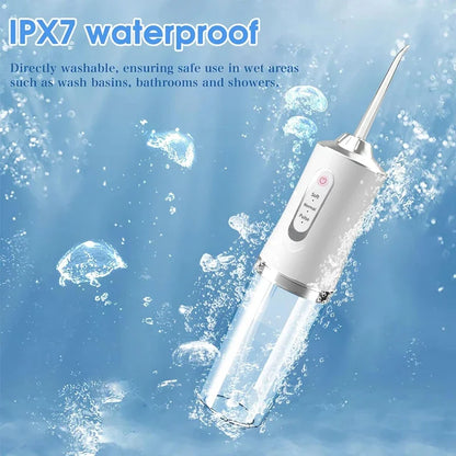Portable Cordless Water Flosser – 3 Modes Rechargeable Oral Irrigator