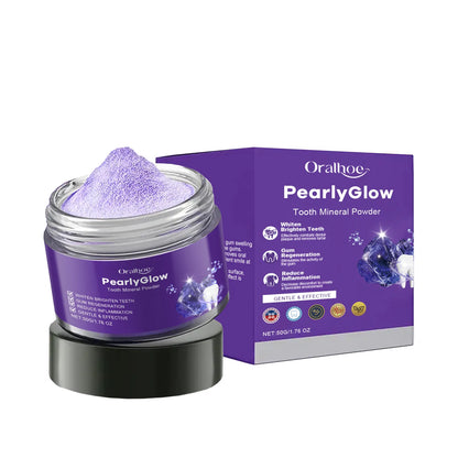 Teeth Whitening Purple Powder – Deep Clean & Gum Support Toothpaste