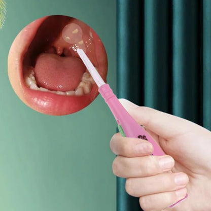 Tonsil Stone Remover  – LED Light Stainless Steel Kit