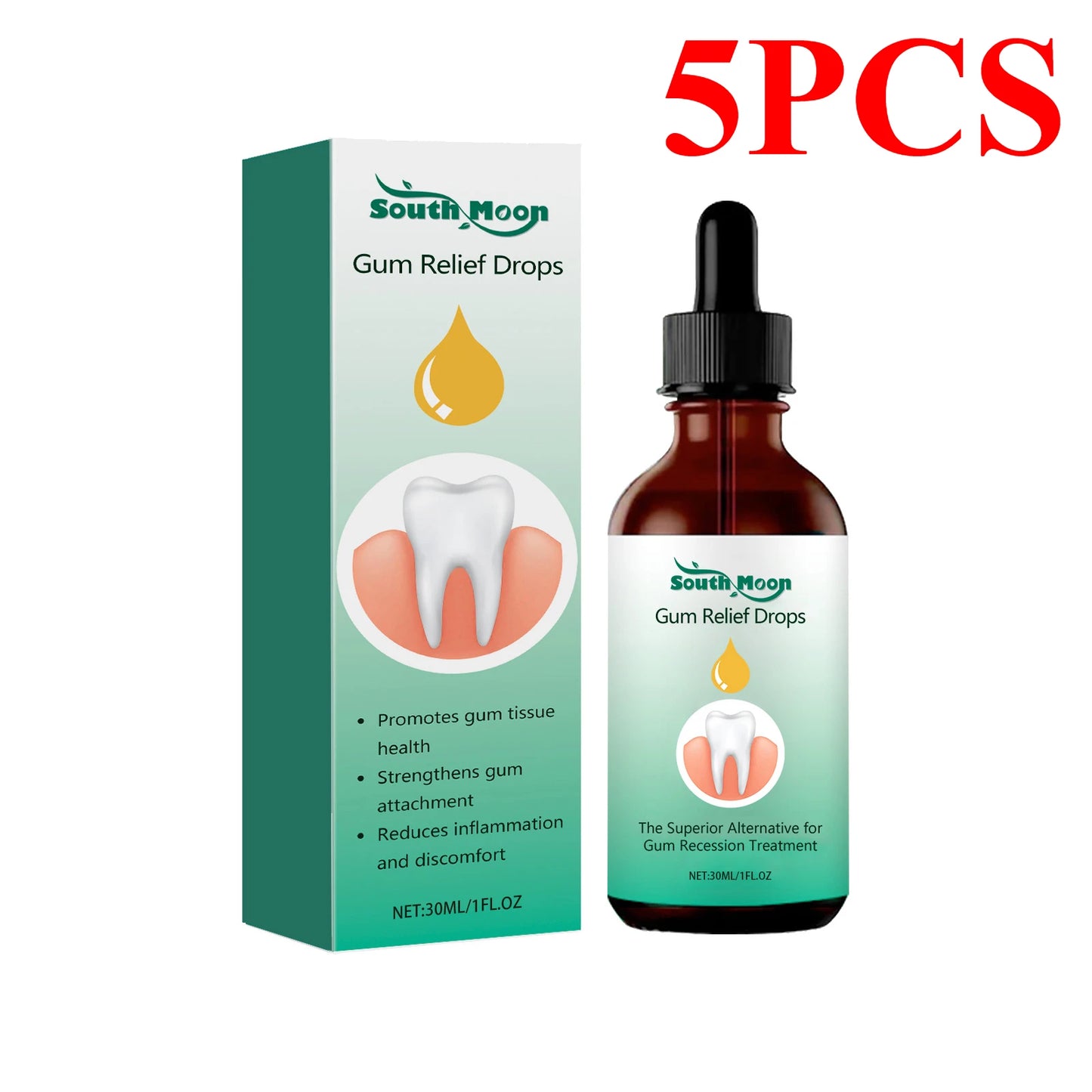 Gum Repair Drops – Relief for Swollen & Receding Gums