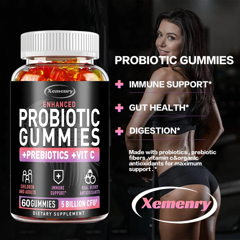 Probiotic for Adults & Children – 5 Billion CFU with Berry Antioxidants & Vitamins