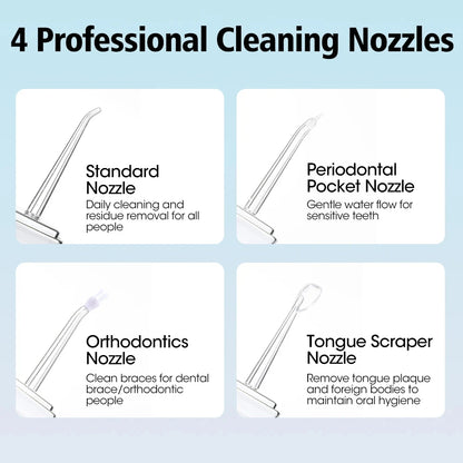 Electric Dental Irrigator – Portable Oral & Dental Cleaning Device