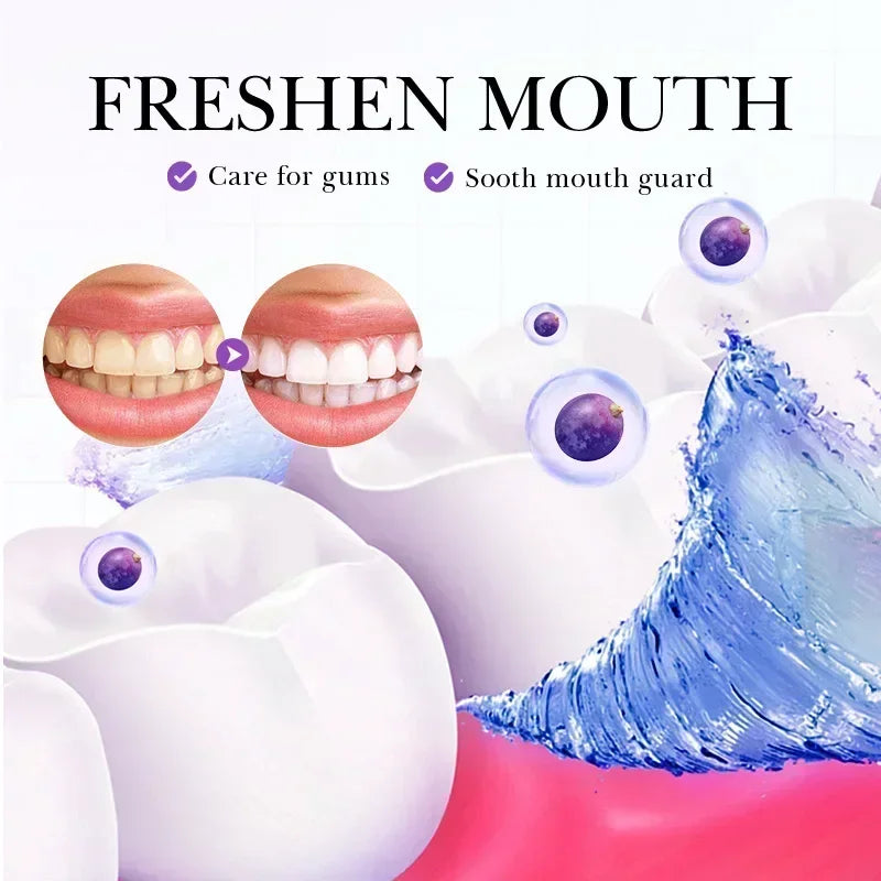 V34 Whitening Mouthwash – Travel-Friendly 20-Pack