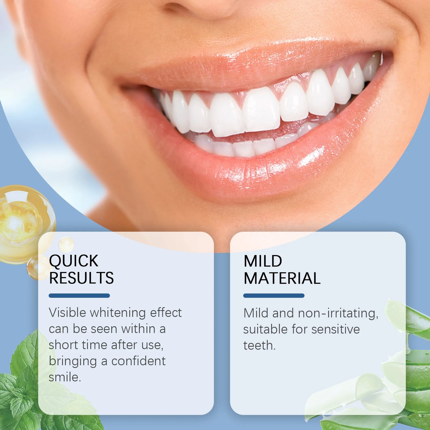 Deep Cleaning Teeth Whitening Strips – Home Dental Care