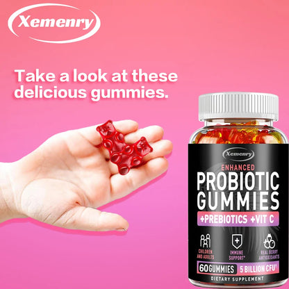 Probiotic for Adults & Children – 5 Billion CFU with Berry Antioxidants & Vitamins