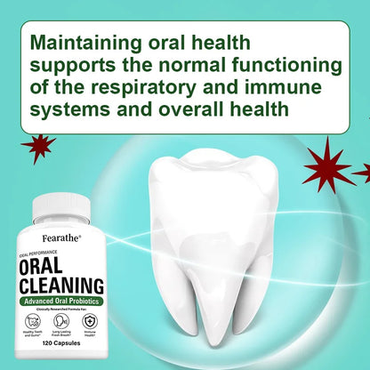 Oral Cleanse Advanced Oral Probiotics for Bad Breath, Tonsil Stones, Teeth and Gum Health, Immune Health, Non-GMO