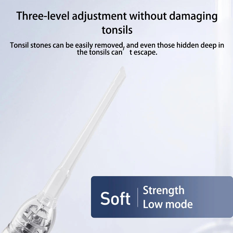 Electric Tonsil Stone Remover – Vacuum & Irrigation Kit