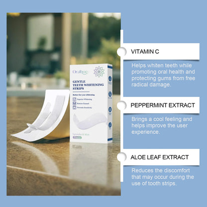 Deep Cleaning Teeth Whitening Strips – Home Dental Care