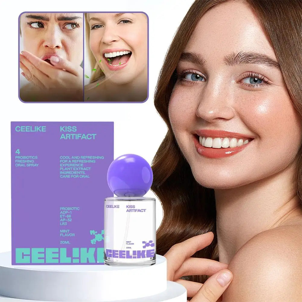 Probiotic Oral Spray – Travel-Sized 20ml Freshener