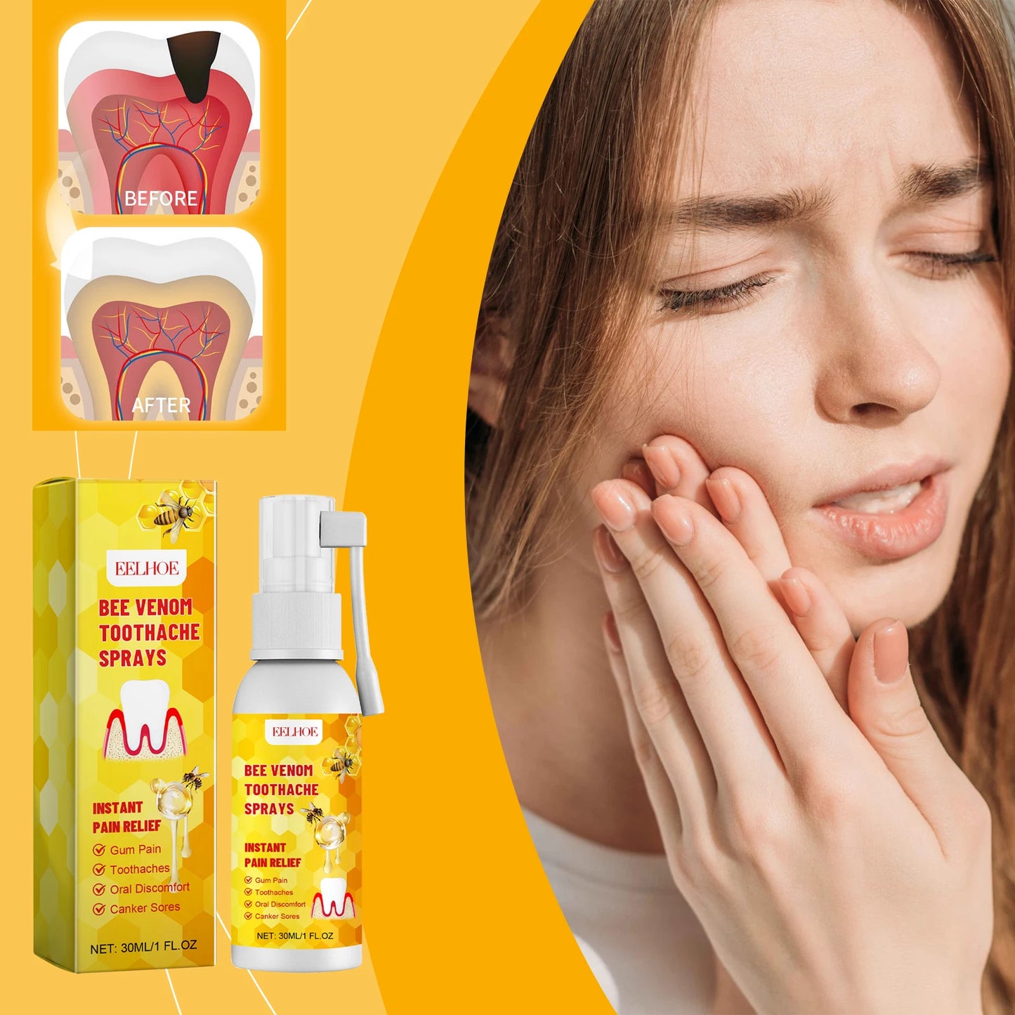 Eelhoe Oral Care Spray – Gums & Teeth Relief