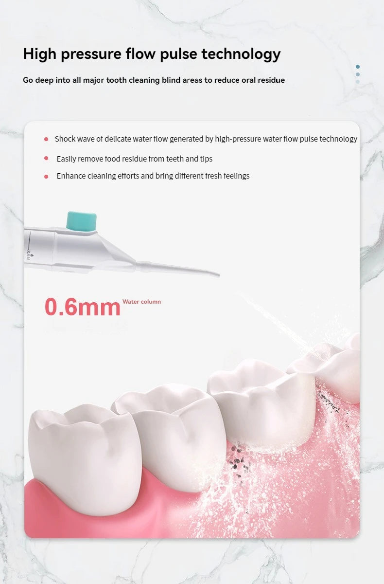 Household High-Pressure Oral Irrigator – Portable Teeth Cleaning Tool