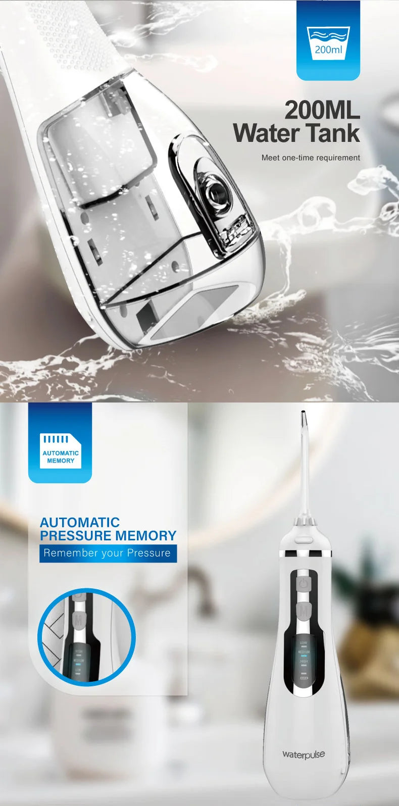 Electric Ultrasonic Toothbrush – Six-Speed Waterproof Rechargeable Set