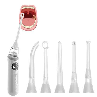Electric Tonsil Stone Remover – Vacuum & Irrigation Kit