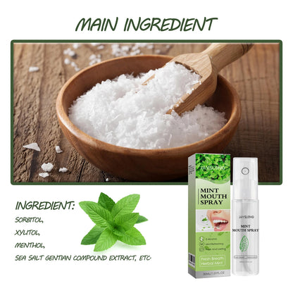 30ml Long-Lasting Fresh Mouth Spray – Mint Flavor