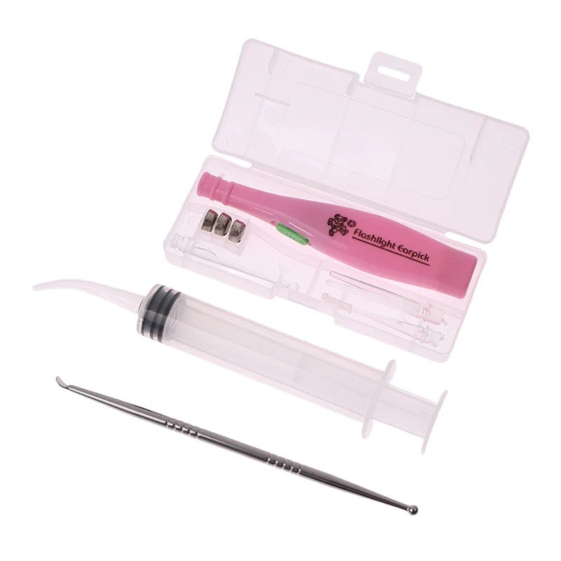 Tonsil Stone Remover  – LED Light Stainless Steel Kit