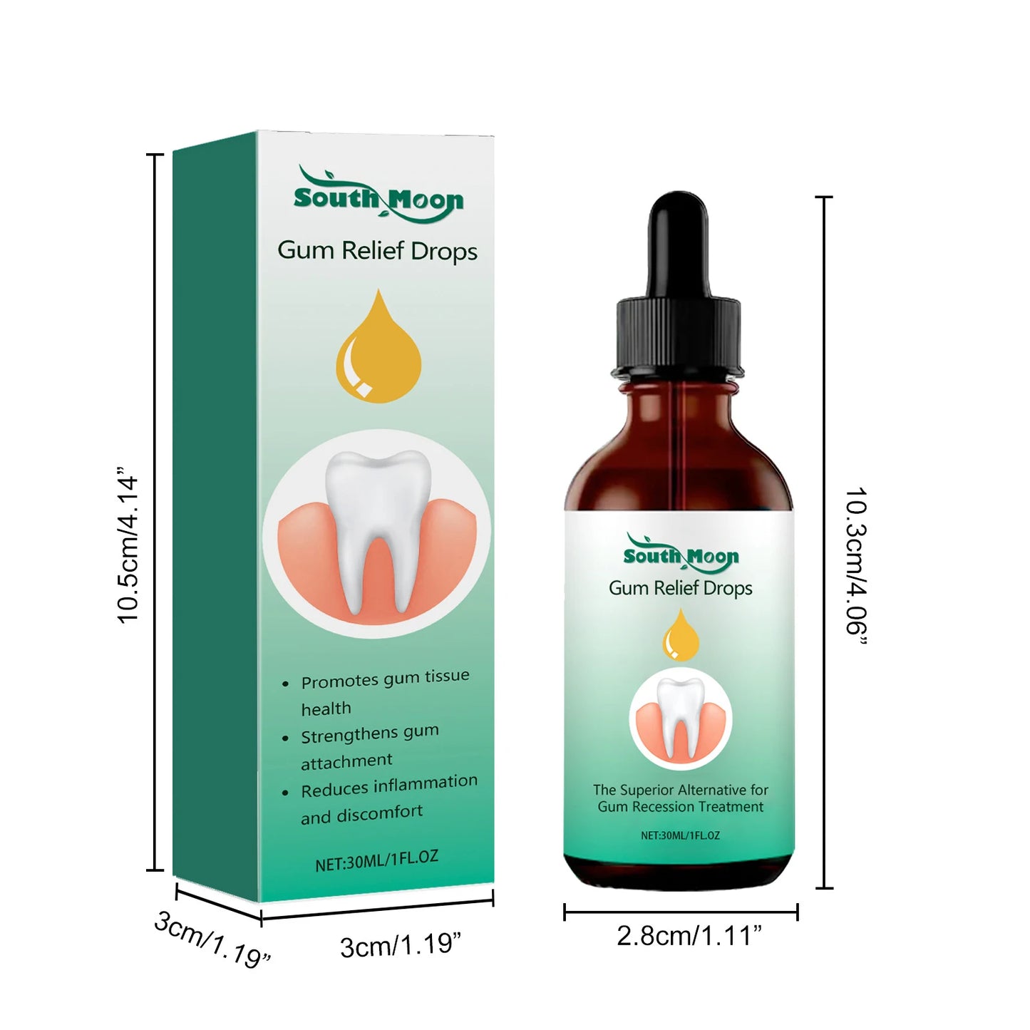 Gum Repair Drops – Relief for Swollen & Receding Gums