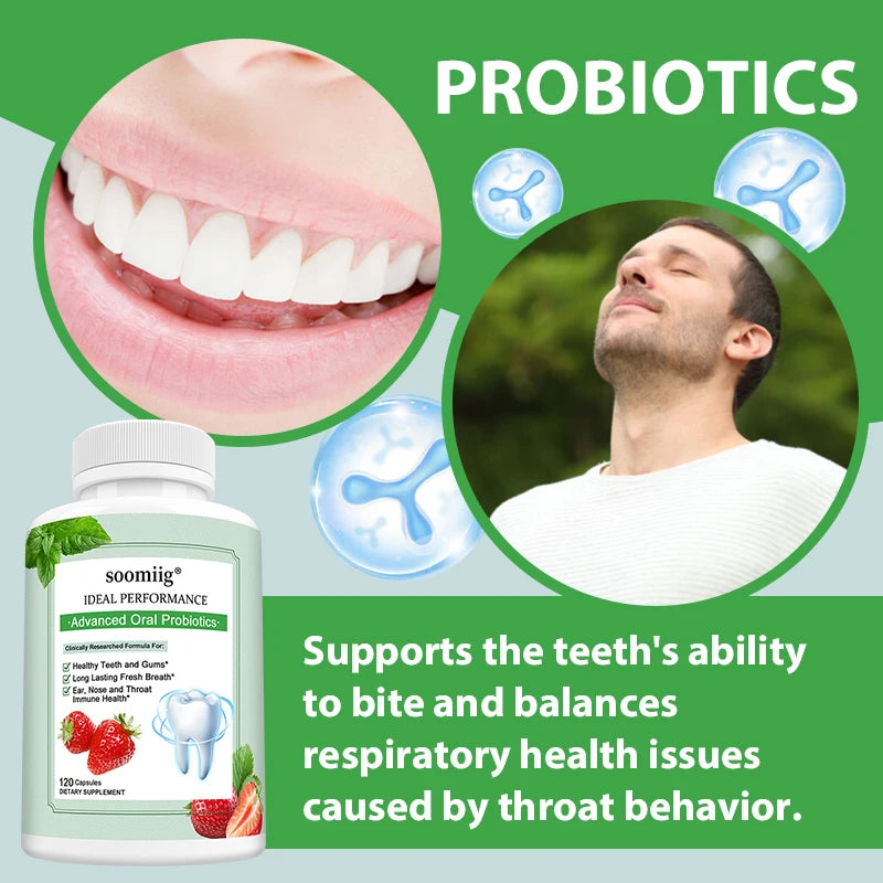 Teeth & Gums Health – Advanced 3.5 Billion CFU Oral Probiotics