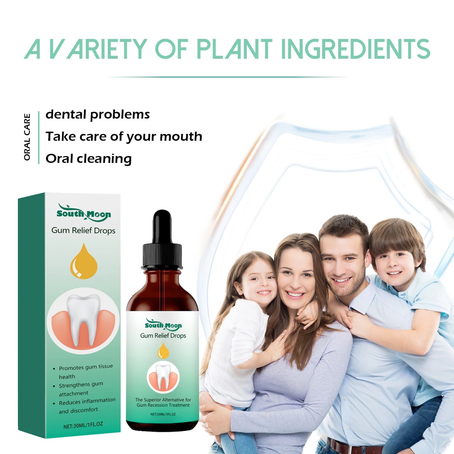 Gum Repair Drops – Relief for Swollen & Receding Gums