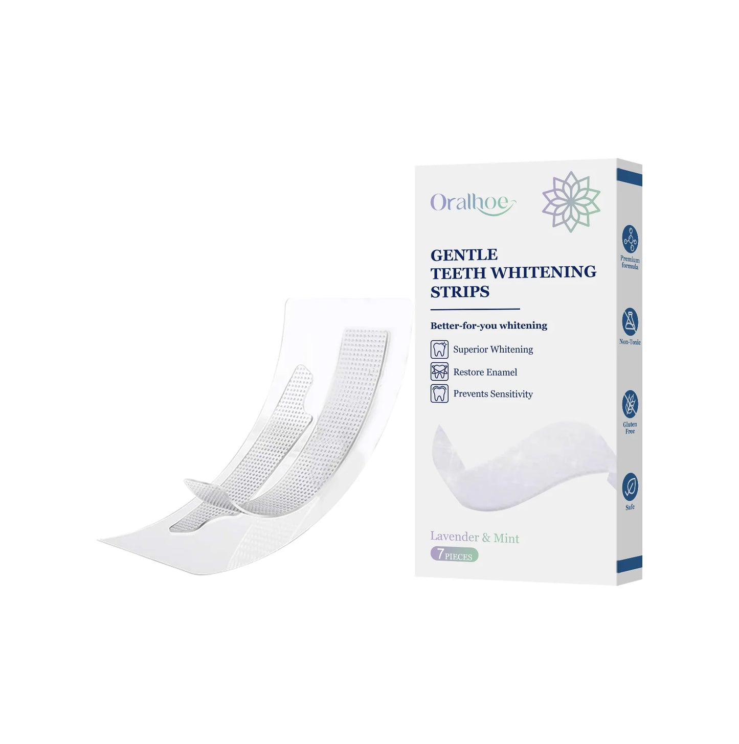 Deep Cleaning Teeth Whitening Strips – Home Dental Care
