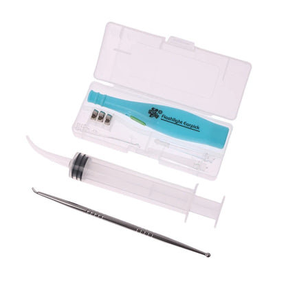 Tonsil Stone Remover  – LED Light Stainless Steel Kit