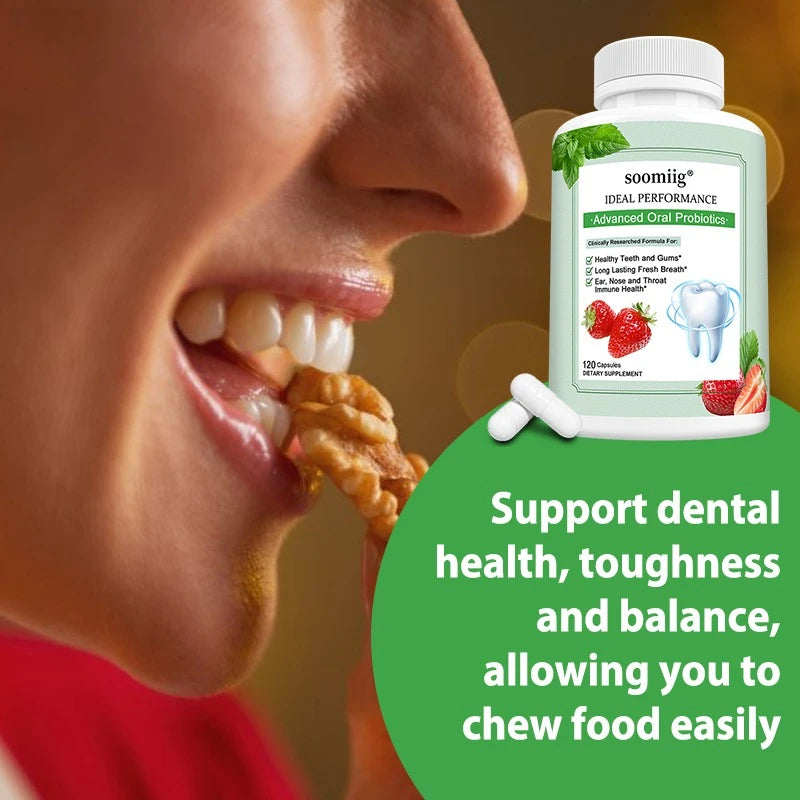 Teeth & Gums Health – Advanced 3.5 Billion CFU Oral Probiotics