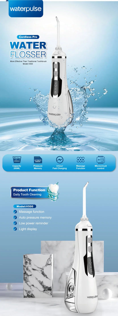 Electric Ultrasonic Toothbrush – Six-Speed Waterproof Rechargeable Set