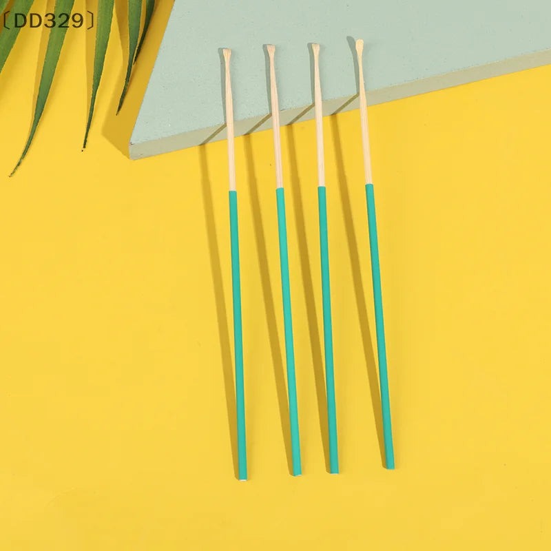 4 Pcs Bamboo Tonsil Stone Tool