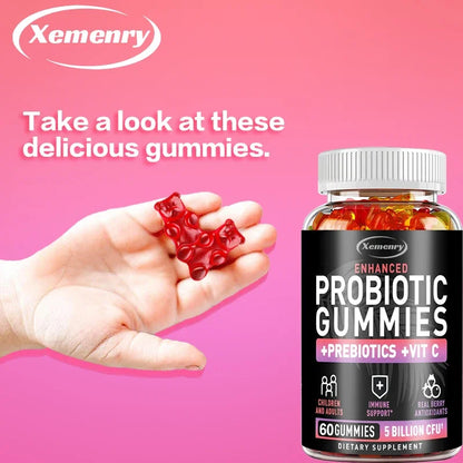 Probiotic for Adults & Children – 5 Billion CFU with Berry Antioxidants & Vitamins
