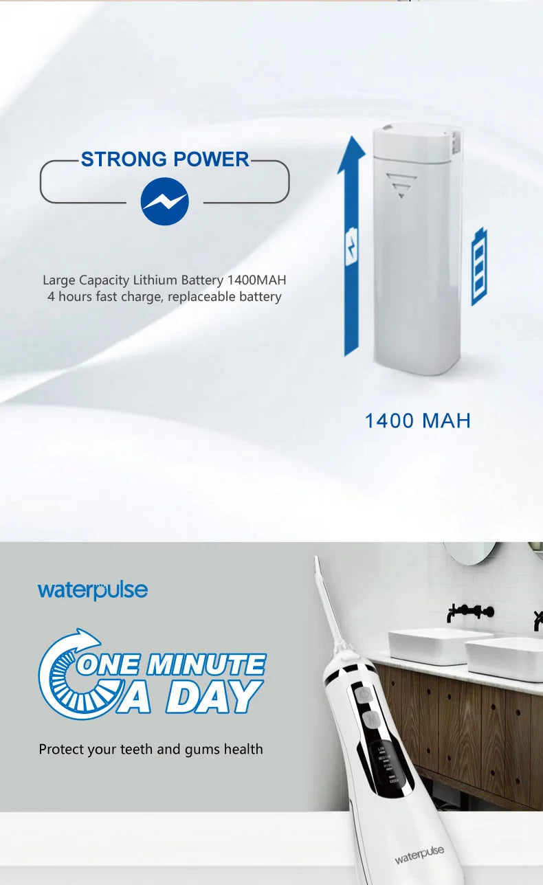 Electric Ultrasonic Toothbrush – Six-Speed Waterproof Rechargeable Set