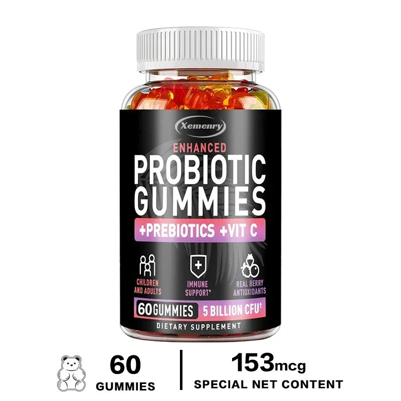Probiotic for Adults & Children – 5 Billion CFU with Berry Antioxidants & Vitamins