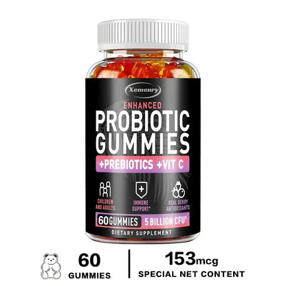 Probiotic for Adults & Children – 5 Billion CFU with Berry Antioxidants & Vitamins