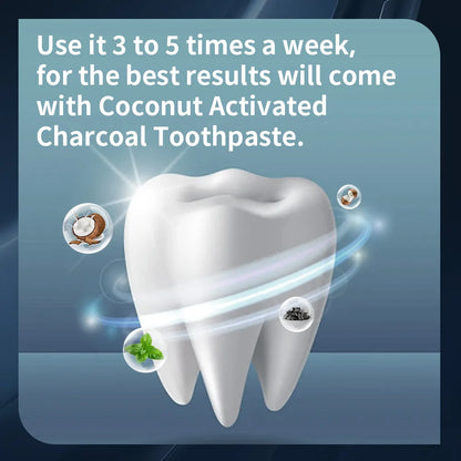 Teeth Whitening Activated Charcoal Toothpaste – Mint Flavor