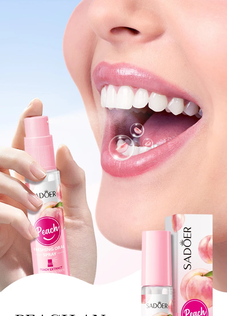 18ML Lemon Oral Fresh Mouth Spray – Alcohol-Free Fresh Breath Spray