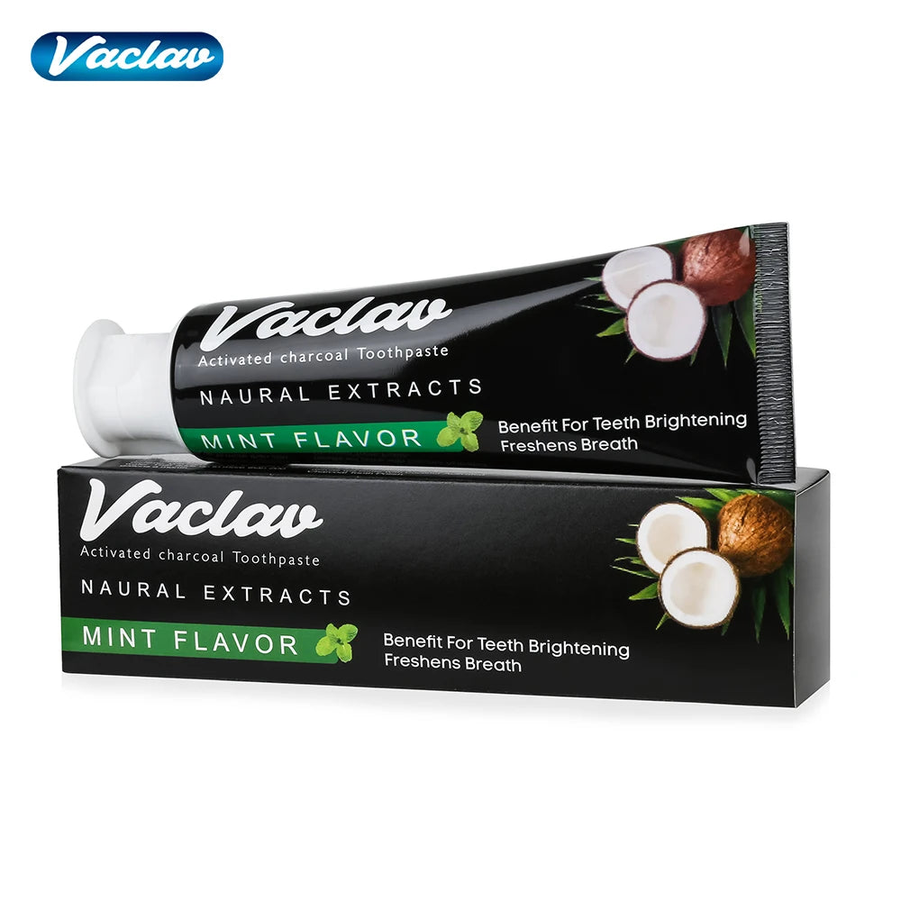 Teeth Whitening Activated Charcoal Toothpaste – Mint Flavor