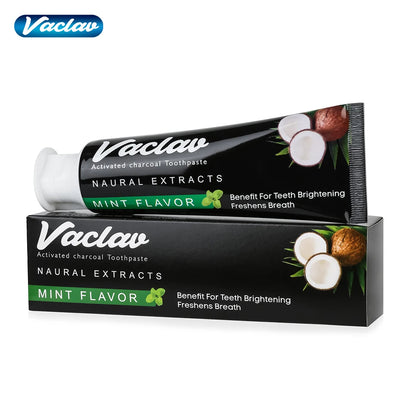 Teeth Whitening Activated Charcoal Toothpaste – Mint Flavor