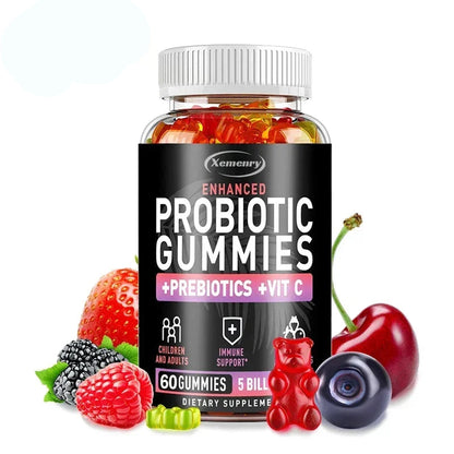 Probiotic for Adults & Children – 5 Billion CFU with Berry Antioxidants & Vitamins
