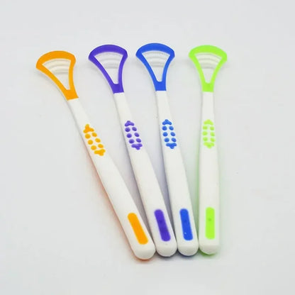 1PCS Tongue Brush & Tongue Cleaner Scraper